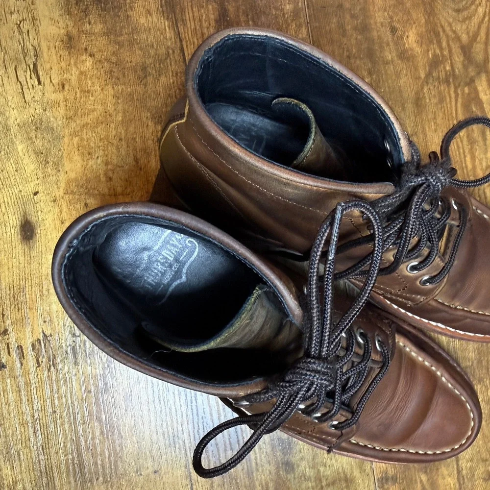 Thursday Diplomat Arizona Adobe‎ Leather Moc Toe Boot Mens Size 7 US